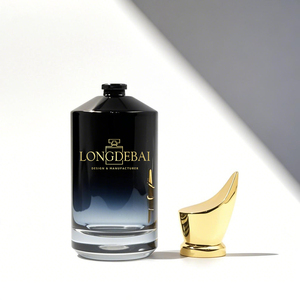 Wholesale Customized Color Cheap Clear Round Crimp Glass Perfume Spray Bottle 30ml 50ml 100ml Empty Perfume Bottle - Product Image 4