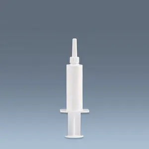 Seringa vazia de subnitrato para tratamento de mastite, 5ml de embalagem vazia para uso veterinário
