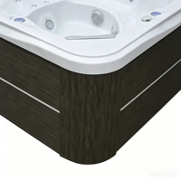 Spa acrylique chauffé pour 5 personnes avec massage et bain à remous