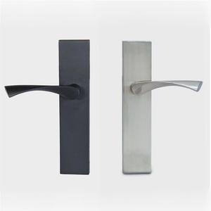 Ensemble de poignées de <span class=keywords><strong>porte</strong></span> en alliage de zinc à design moderne, poignée de passage intérieure pour <span class=keywords><strong>porte</strong></span> en bois, quincaillerie pour la maison et les projets - Product Image 3