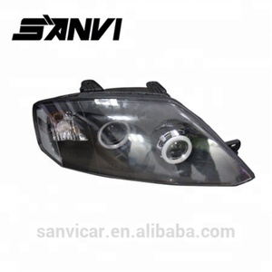 Hyundai-Coupe-2002-2005 Headlight Assembly with 5500k Headlight Bulbs Ballast and 2.5 Inch Projector Lens - Product Image 4