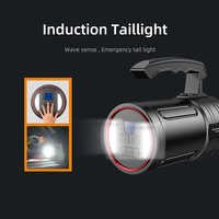 Projecteur de recherche LED portable puissant pour extérieur, 10500 lumens, longue portée, L1-S, pour bateaux et chasse