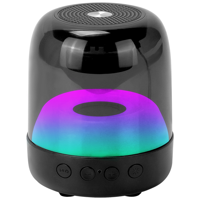 OEM Bt 5.3 Portable Speaker with RGB Light - Supports FM Radio, U Disk, TF Card, AUX, TWS, Built-in Mic, Compact Design