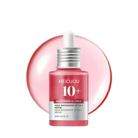 Suero Facial Antiarrugas OEM de 30 ml con PDRN, Ácido Hialurónico, Niacinamida, Glicerina, Arbutina, Vitamina B5, Libre de Parabenos, en Caja
