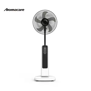 Aromacare 16 pollici Fashion Modern Ventilador umidificatore 2 in 1 funzione Floor Stand Cooler ventola a spruzzo d'acqua con nebbia