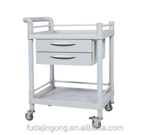 Fabrikant Direct Ziekenhuis Geneeskunde Plastic Lade Medische <span class=keywords><strong>Trolley</strong></span> Met Wielen - Product Image 6