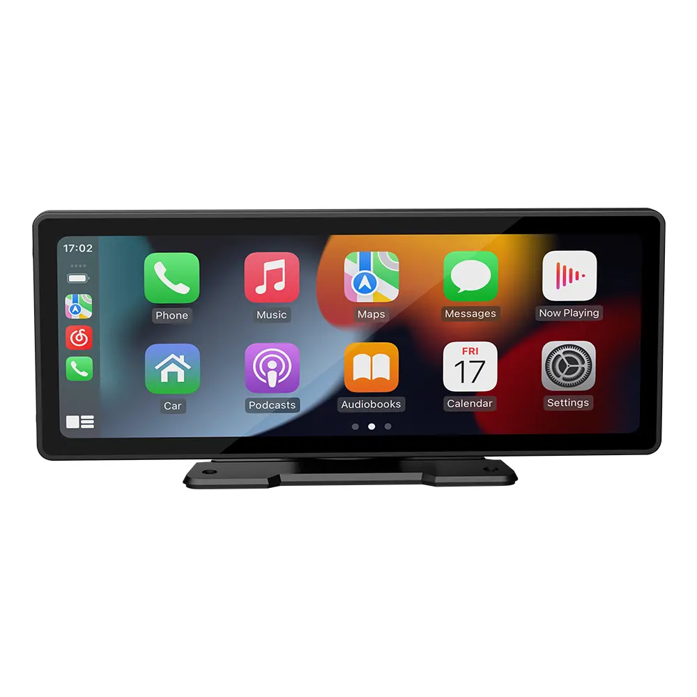 X5303 schermo Carplay lettore Mp5 per auto intelligente con Touch Screen da 10 pollici con funzione trasmettitore Fm lettore Dvd universale per auto da 10 pollici