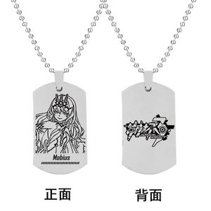 <span class=keywords><strong>Honkai</strong></span> สร้อยคอสแตนเลส<span class=keywords><strong>3</strong></span>แฉกสำหรับผู้หญิง,สร้อยคอจี้แท็กสุนัขพิมพ์เลเซอร์สองด้านเทรนด์สีเงินขอ<span class=keywords><strong>ง</strong></span>ขวัญ - Product Image 2