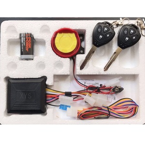 Set di Protezione Antifurto per Moto con Attivazione Remota, Accessori per Allarme Moto con Telecomando + Chiave in Plastica - Product Image 1