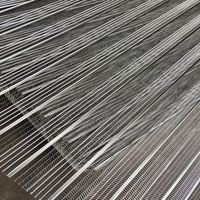 Construction de fil d'acier inoxydable de coffrage de latte de nervure en métal à nervures élevées pour le fabricant de plâtres de colonne de mur de plafond