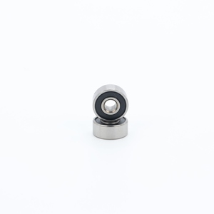 Hoogwaardig miniatuur R2ZZ/RS flenskogellager 6,35x9,525x3,175mm diepe groef roestvrij staal chroomstaal kogels afgeschermd - Product Image 3