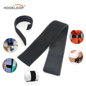 Bande élastique à boucle haute élasticité, sangles à boucle et à crochet élastiques résistantes, bandes élastiques pour la couture de vêtements et l'artisanat DIY - Product Image 3