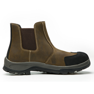 Produttori di alta qualità saldatura punta in acciaio vibrazione <span class=keywords><strong>pelliccia</strong></span> sicurezza stivali da uomo <span class=keywords><strong>scarpe</strong></span> di sicurezza lavoro - Product Image 2