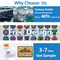 Écussons thermocollants personnalisés en TPU hautement reconnaissables, patchs de créateur haute densité pour vêtements, patchs 3D tendance