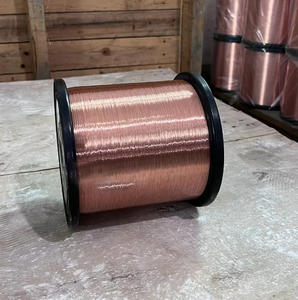 Fil en aluminium plaqué <span class=keywords><strong>cuivre</strong></span> 15% 10% Conductivité Fil CCA pour câble d'alimentation Brillant <span class=keywords><strong>recuit</strong></span>, Diamètre 0,2 mm-<span class=keywords><strong>6</strong></span> mm - Product Image 2