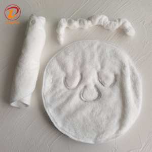 Многоразовые спа-полотенца для лица, моющаяся маска для лица, полотенце для горячей и холодной воды, увлажняющее полотенце для отпаривания, подарок для мам, сестер, друзей - Product Image 3