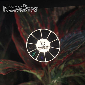 블랙 미니 Lcd 디지털 온도계 스티커 파충류 물고기 탱크 수족관 온도계 - Product Image 4