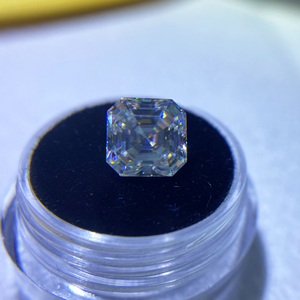 Haute qualité D couleur lâche Moissanite blanc VVS1 Asscher/coussin <span class=keywords><strong>diamant</strong></span> avec Gra Moissanite <span class=keywords><strong>prix</strong></span> de gros d'usine - Product Image 2