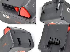 Batterie de remplacement 6Ah 48-11-1850 pour outil électrique sans fil M18 M18B Mil, vente en gros, batterie Li-Ion rechargeable rouge OEM - Product Image 3