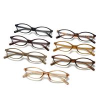 Monture de lunettes de vue ovale vintage à monture complète, prix d'usine, en TR90, anti-lumière bleue, unisexe, confortable et durable