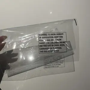 Factory Direct Sale Cellophane Clear Adhesive Packing Idpe Opp Self Adhesive Transparent Clear Plastic Bag