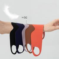 Masque pour les yeux une pièce mince en tricot doux et résistant à la lumière avec oreille suspendue pour la maison compagnie aérienne voyage déjeuner pause sommeil