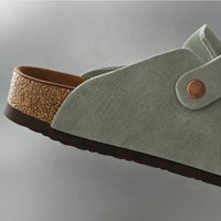 Chaussons en daim pour femmes et hommes, sabots souples à semelle en liège, soutien de la voûte plantaire, respirants, confortables, à enfiler, chaussures décontractées, vente en gros, directement de l'usine