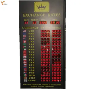 6 Digit Currency Exchange Rate Display 0.8" 7 Segment Display