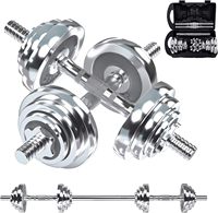 JUNSHANG HD-2710 – Haltères réglables en fonte durables pour fitness, vendus à bas prix par les usines chinoises, avec étui inclus