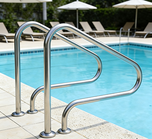 Échelle de <span class=keywords><strong>piscine</strong></span> en acier inoxydable 304 série SF/SL/MU, résistante à la corrosion, antidérapante, facile à installer, <span class=keywords><strong>pour</strong></span> piscines <span class=keywords><strong>hors</strong></span> <span class=keywords><strong>sol</strong></span> - Product Image 1