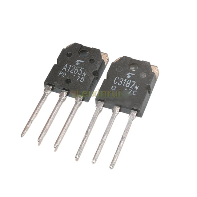 Original  2SC3182 2SA1265 C3182N A1265N C3182 A1265 transistor audio tube