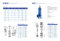 WQ 3KW Tauchmotorpumpe aus Gusseisen für Schlamm und Abwasser, Dreiphasenmotor, Flanschanschluss für Brunnenbohrungen