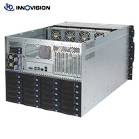 Hochdichtes Rack-Mount 8U 72-Bay Top-Loaded Speicher-Server-Gehäuse