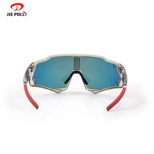JIEPOLLY OEM Logo personnalisé fabricant coupe-vent polarisé sécurité sport lunettes lunettes cyclisme vélo lunettes de soleil v - Product Image 4