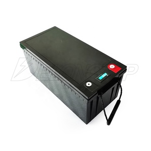 Batterie au phosphate de fer et de lithium prismatique 12V 200Ah 4S2P à décharge profonde avec BMS pour système de stockage solaire - Product Image 1