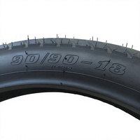 Pneu de moto sans chambre à air de haute qualité, fabrication chinoise OEM, neuf, 90/90-18, garantie 1 an