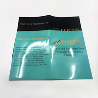 Carpeta de Archivos de Papel con 2 Bolsillos, Material de Papel A4 A5, Impresión de Logotipo Personalizado, para Documentos de Oficina y Presentaciones Empresariales