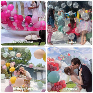 Dôme à bulles <span class=keywords><strong>gonflable</strong></span> transparent géant en PVC pour l'extérieur avec taille personnalisée - Product Image 6