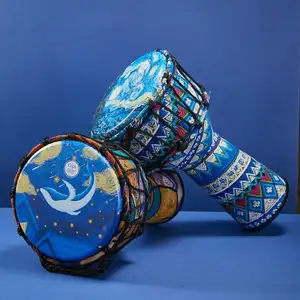 2019 सबसे अच्छा क्रिसमस उपहार बच्चों के लिए रेमो drumhead djembe रस्सी 14 tunable afriance ड्रम