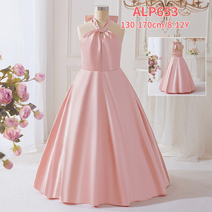 Maqtz Cô Gái Công Chúa Váy Nơ Voan <span class=keywords><strong>Puffy</strong></span> <span class=keywords><strong>Net</strong></span> Váy Áo Dài Thiết Kế Bé Gái Dresses alp653 - Product Image 3