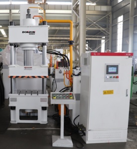 <span class=keywords><strong>Presse</strong></span> hydraulique compacte à trois poutres et quatre colonnes personnalisable de 150 tonnes - Product Image 2