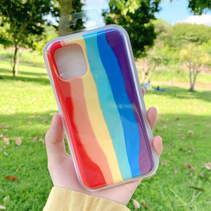 Arcobaleno Cassa Del Telefono Per <span class=keywords><strong>Samsung</strong></span> <span class=keywords><strong>S20</strong></span> <span class=keywords><strong>FE</strong></span> A51 A71 A31 A21S A32 Liquido Molle Della Copertura Del Silicone Per A50 A70 <span class=keywords><strong>S20</strong></span> s10 S9 S8 S21 Ultra A52 - Product Image 3