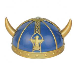 ウォーリアーマーヘルメットゴールドコロバイキングハットマルチカラーホーニングバイキングコスチュームヘルメット - Product Image 2