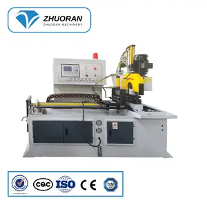 hydraulic stainless steel aluminum copper corrugated square metal cnc automatic saw blade tube cutter pipe cutting machine