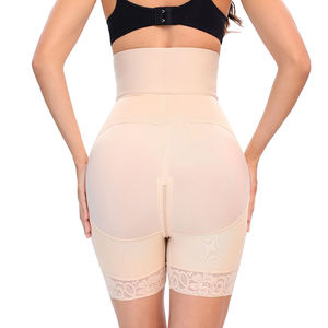 LANGQIN Celana Pendek Pembentuk Tubuh Pengontrol Perut Pinggang Tinggi Penekan Perut Peramping Perut - Product Image 5