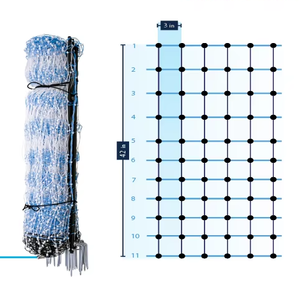 Vật Nuôi Chăn Nuôi HQ Cao Cấp 50M Điện Gia Cầm Lưới Hàng Rào Bán Cứng Nhắc 48 "X 164 'Xách Tay Pre-Lắp Ráp Điện Hàng Rào Cho - Product Image 1