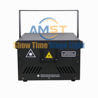 Projecteur laser DJ professionnel 10W RGB à motifs de dessins animés, contrôle DMX512, haute luminosité, pour fêtes d'enfants, mariages, bars, clubs, événements et scènes
