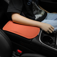 Coussin d'accoudoir de voiture en microfibre suédée de qualité supérieure, housse de console centrale antidérapante, protection adaptée pour BMW Toyota Honda VW