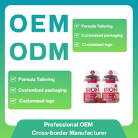 Gummies OEM de haute qualité pour adultes, sans sucre, à l'extrait de betterave, enrichies en Vitamine B12 et Folate, certifiées Halal, pour stimuler l'énergie et soutenir le système immunitaire