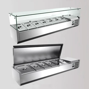 Equipo de Cocina, Mostrador para Ensaladas, Mostrador Refrigerado para Exhibición de Ensaladas para Restaurantes - Product Image 4